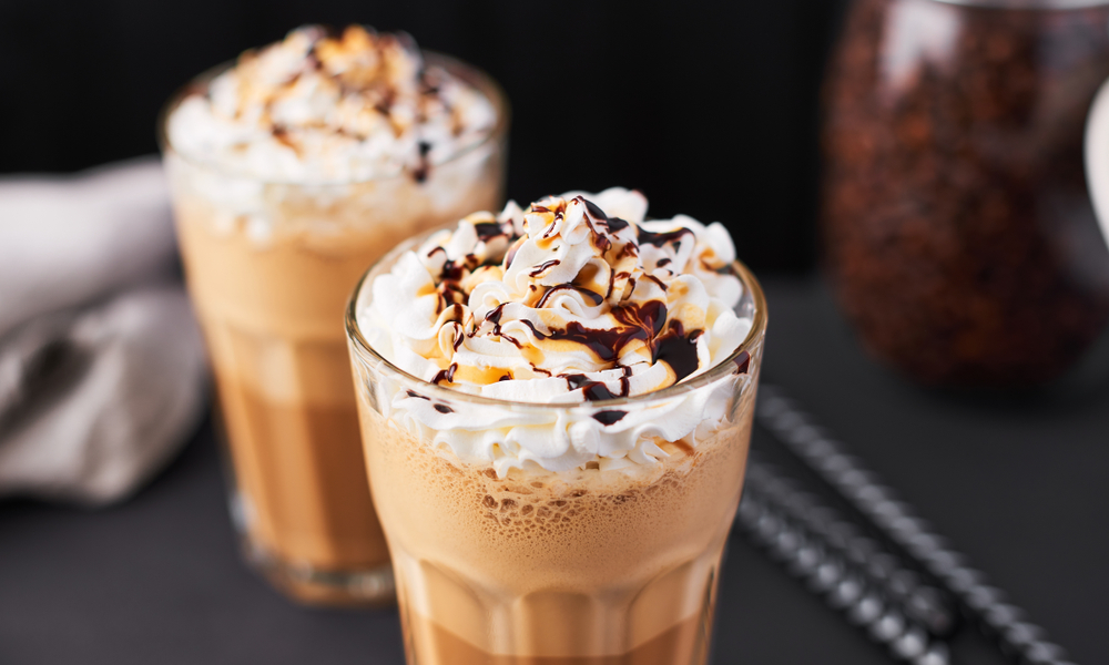 caramel coffe